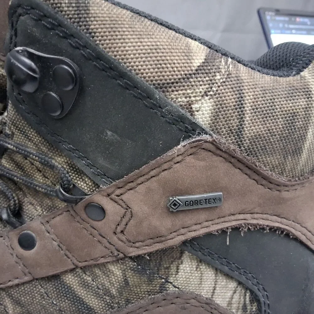 Cabela’s GORE-TEX Camo Hunting Boots Men's Size 12 D Waterproof 81-8431 Used